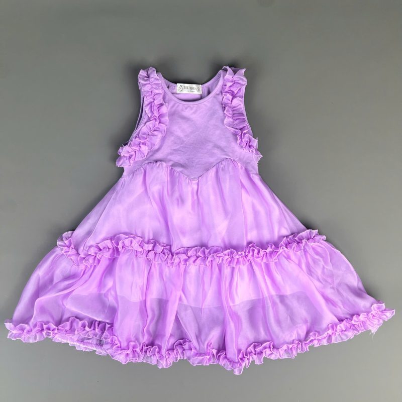 Mẫu váy VCT15625-Chất vải cotton phối tơ